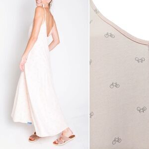 NOMAD TRIBE Lovina Bike Pima Cotton Maxi Dress M